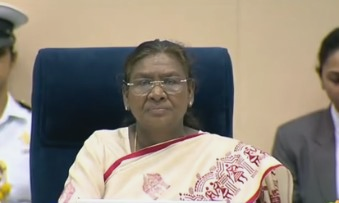 राष्ट्रपति द्रौपदी मुर्मु ने गुरु तेग बहादुर जी की 350वीं शहादत दिवस पर दी श्रद्धांजलि