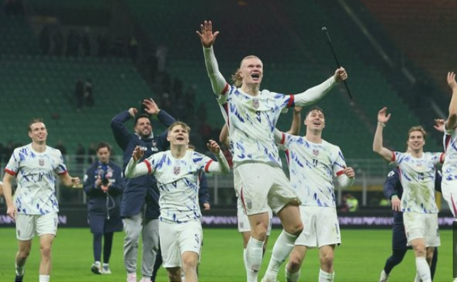 नॉर्वे ने इटली को हराकर 1998 के बाद पहली बार फीफा विश्व कप के लिए किया क्वालीफाई