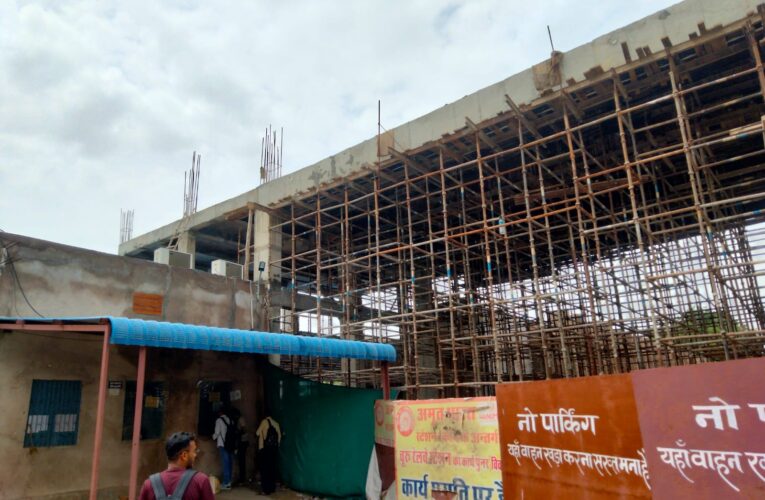 चूरू में यात्रियों को मिलेंगी बेहतरीन सुविधाएं : स्टेशन अब लेने लगा आकार