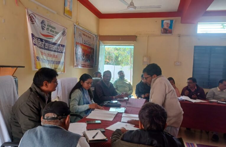 अनूपपुर:संकल्प से समाधान तथा अटल ई- सेवा केंद्र का जिंप सीईओ का औचक निरीक्षण