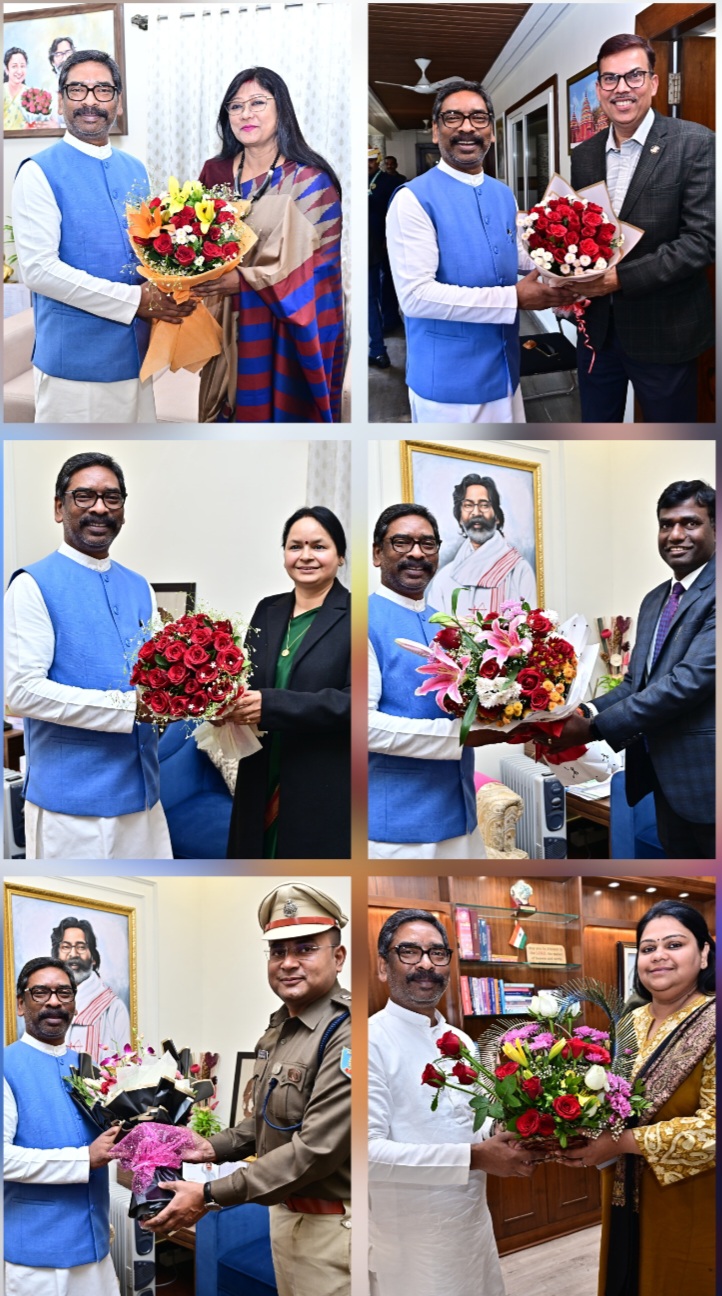 jh-rajya-sabhha-mp-and-other-officials-met-cm