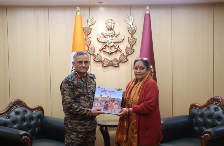 विधानसभा अध्यक्ष ऋतु खण्डूड़ी भूषण ने सीडीएस जनरल अनिल चौहान से की मुलाकात