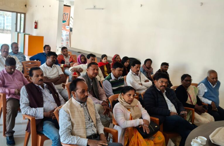 नगर पंचायत अध्यक्ष के लिए रानी टूटी को समर्थन देगी भाजपा