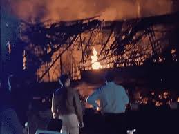 भाेपाल में शादी समाराेह के दाैरान सिलेंडर ब्लास्ट, 50 फीट तक उठीं लपटें, मेहमानों ने भागकर बचाई जान
