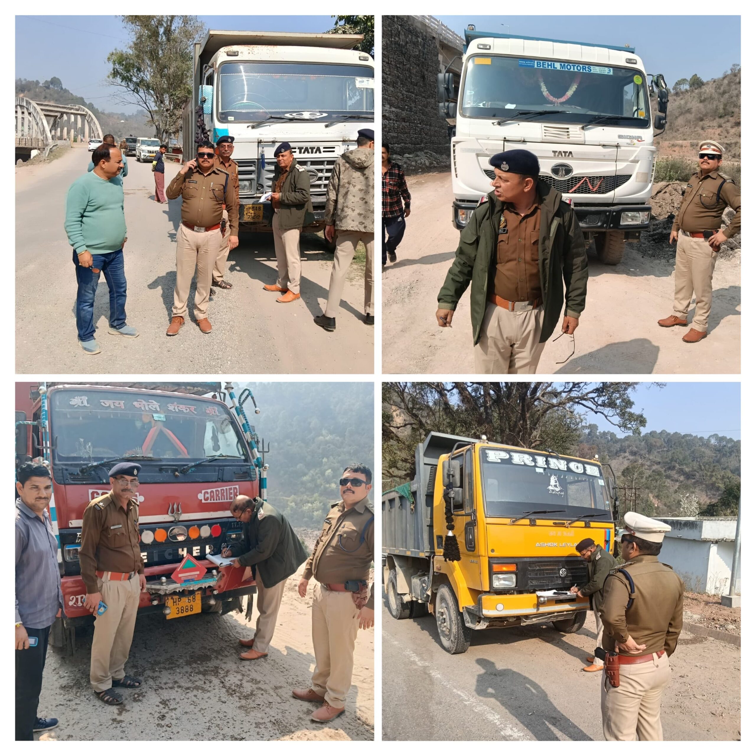 kangra-illegal-mining-vehicles