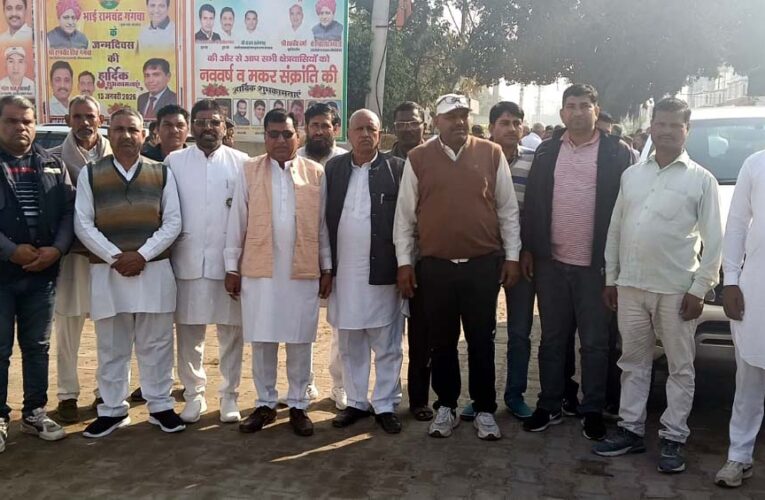 हिसार : संयुक्त निर्माण मजदूर मोर्चा ने कैबिनेट मंत्री रणबीर गंगवा से की मुलाकात