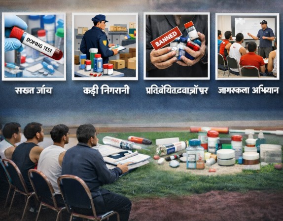 राष्ट्रीय अनुपालन मंच की बैठक में हुई डोपिंग रोकथाम उपायों की समीक्षा