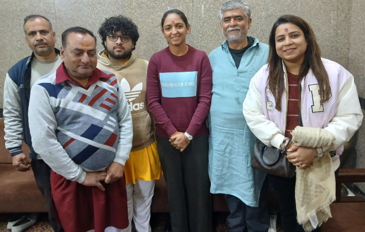 भारतीय क्रिकेट टीम की कप्तान ने लिया मां चिंतपूर्णी का आशीर्वाद