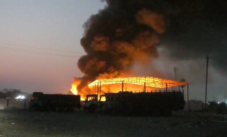 burning-damping-yard-in-transport-nagar