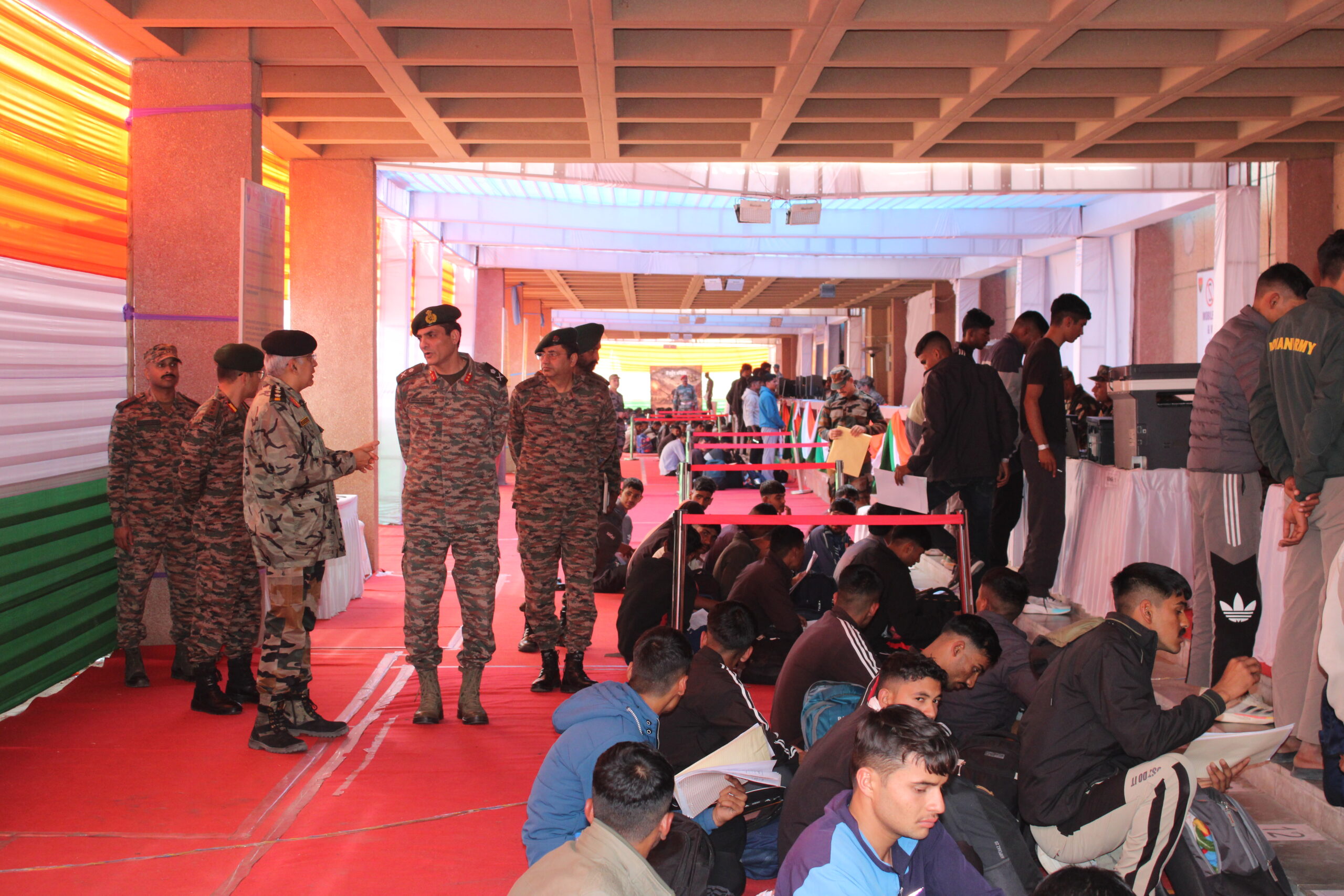 inspection-of-agniveer-recruitment-rally