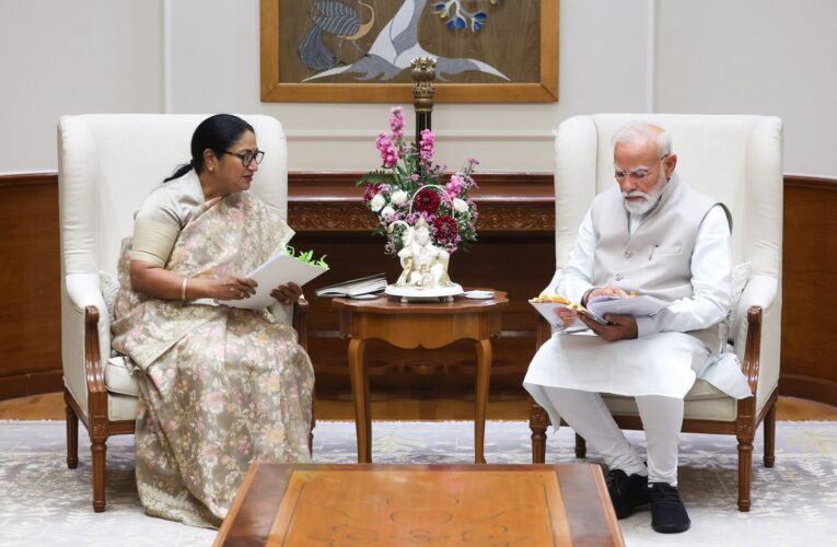 दिल्ली की मुख्यमंत्री ने प्रधानमंत्री से की मुलाकात