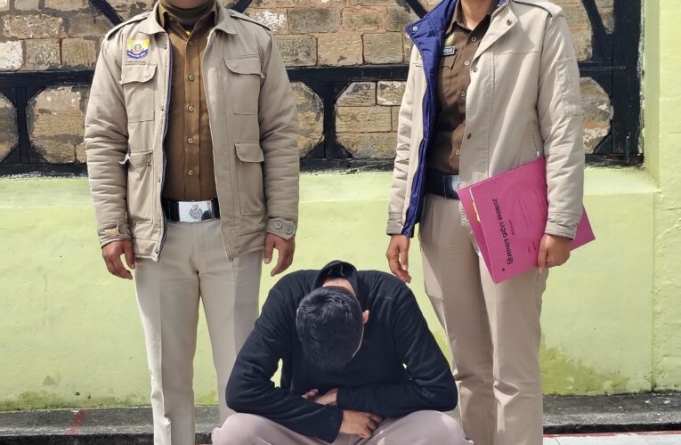 चिट्टे के मामले में फरार चल रहा मुख्य तस्कर पालमपुर से गिरफ्तार