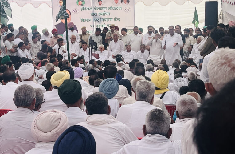 सिरसा: इनेलो किसानों व आढ़तियों पर थोपे गए नियम लागू नहीं होने देगी: अभय चौटाला