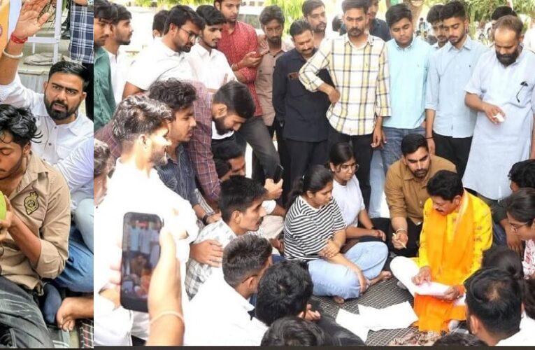 राजस्थानी भाषा फीस विवाद थमा: विधायक व सिंडिकेट सदस्य गोपाल शर्मा ने सरकार तक मुद्दा पहुंचाने का दिया आश्वासन