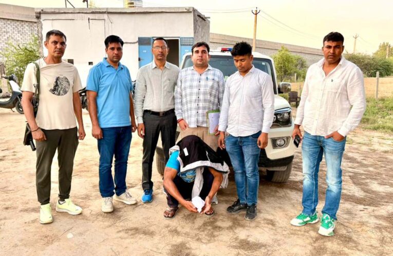 हिसार : हेरोइन सहित एक नशा तस्कर गिरफ्तार