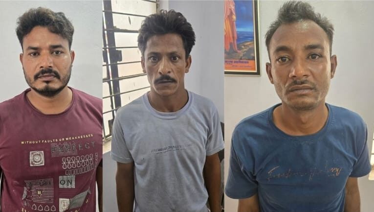 सर्राफा दुकान में लूट करने वाले पांच बदमाश मुठभेड़ में गिरफ्तार