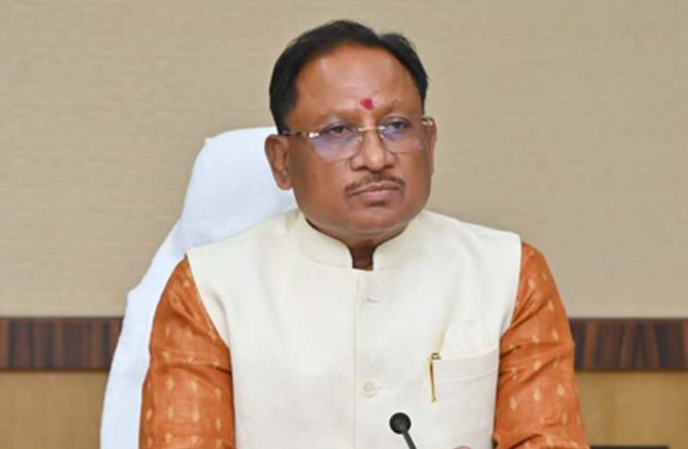 मुख्यमंत्री  साय आज रायगढ़ जिले के दौरे पर