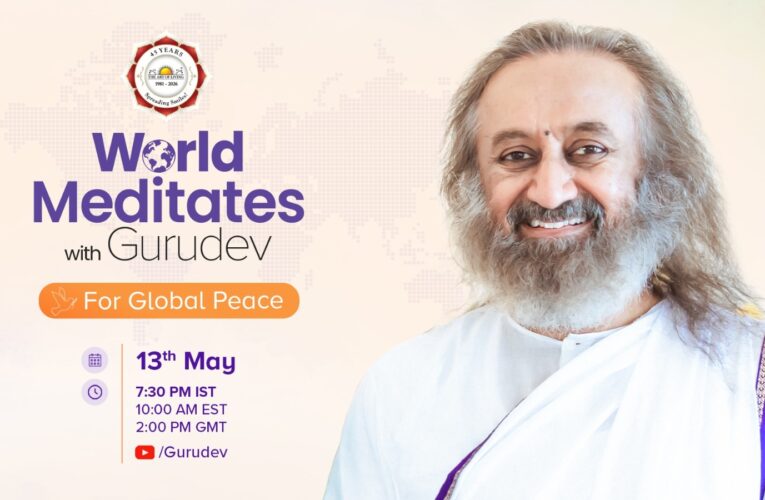 गुरुदेव श्रीश्री रविशंकर के जन्मोत्सव पर जयपुर में आध्यात्मिक और सामाजिक गतिविधियों की रहेगी धूम