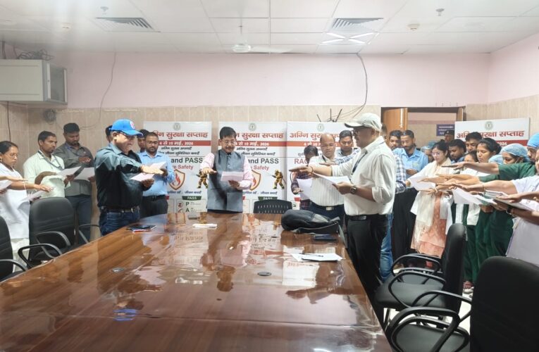 रांची सदर अस्पताल में ‘अग्नि सुरक्षा सप्ताह’ का शुभारंभ, सतर्कता और मॉक ड्रिल पर ज़ोर