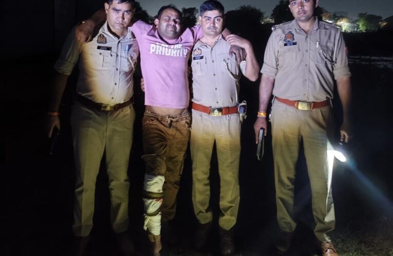 बरेली पुलिस की मुठभेड़ में शातिर गौकश घायल