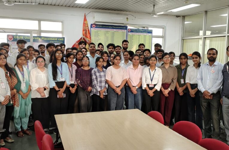 आदित्य बिरला इंटर्नशिप ड्राइव में सीएसजेएमयू के 50 छात्रों का चयन