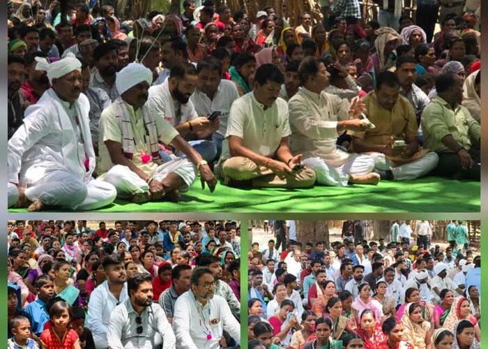 छत्तीसगढ़ के नक्सलमुक्त इरकभट्टी गांव में पहली बार मंत्री संग ग्रामीणों ने सुनी प्रधानमंत्री की ‘मन की बात’