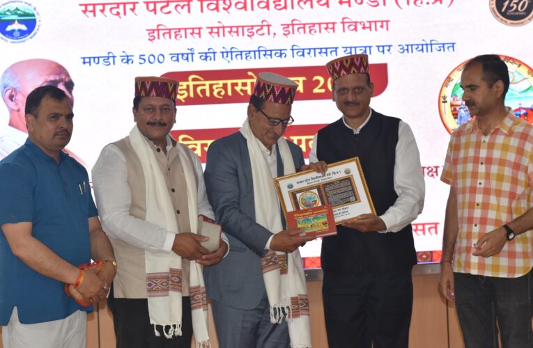 एसपीयू इतिहासोत्सव–2026 : संस्कृति, शोध और विरासत संरक्षण का प्रेरक मंच: डा. ललित कुमार अवस्थी