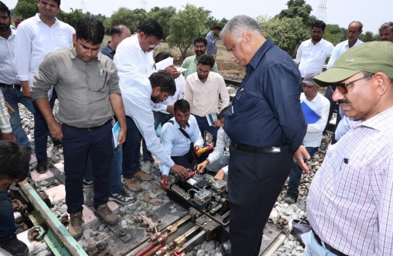 बड़ीसादड़ी–जलोदा जागीर नई रेललाइन पर 121 किमी प्रति घंटे की स्पीड ट्रायल सफल
