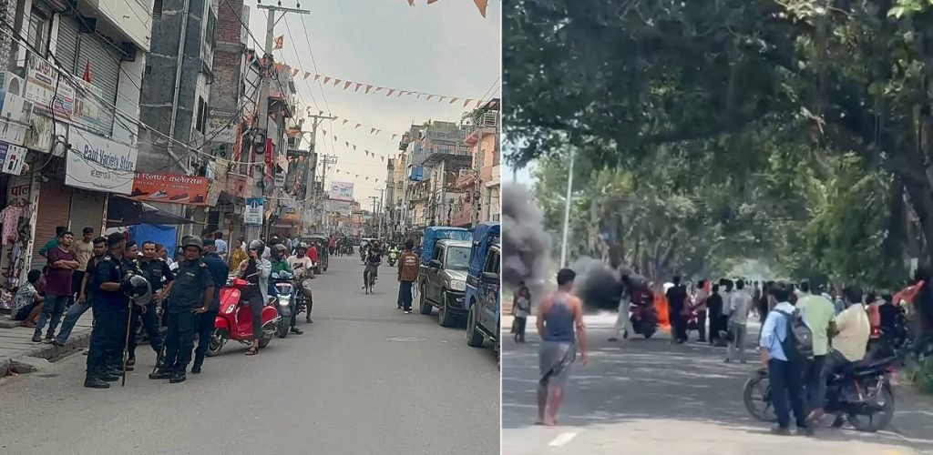 nepal-sunsari-curfew-protest
