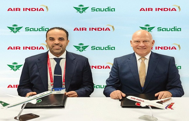 air-india-saudia-airlines-codeshare-expansion-agre