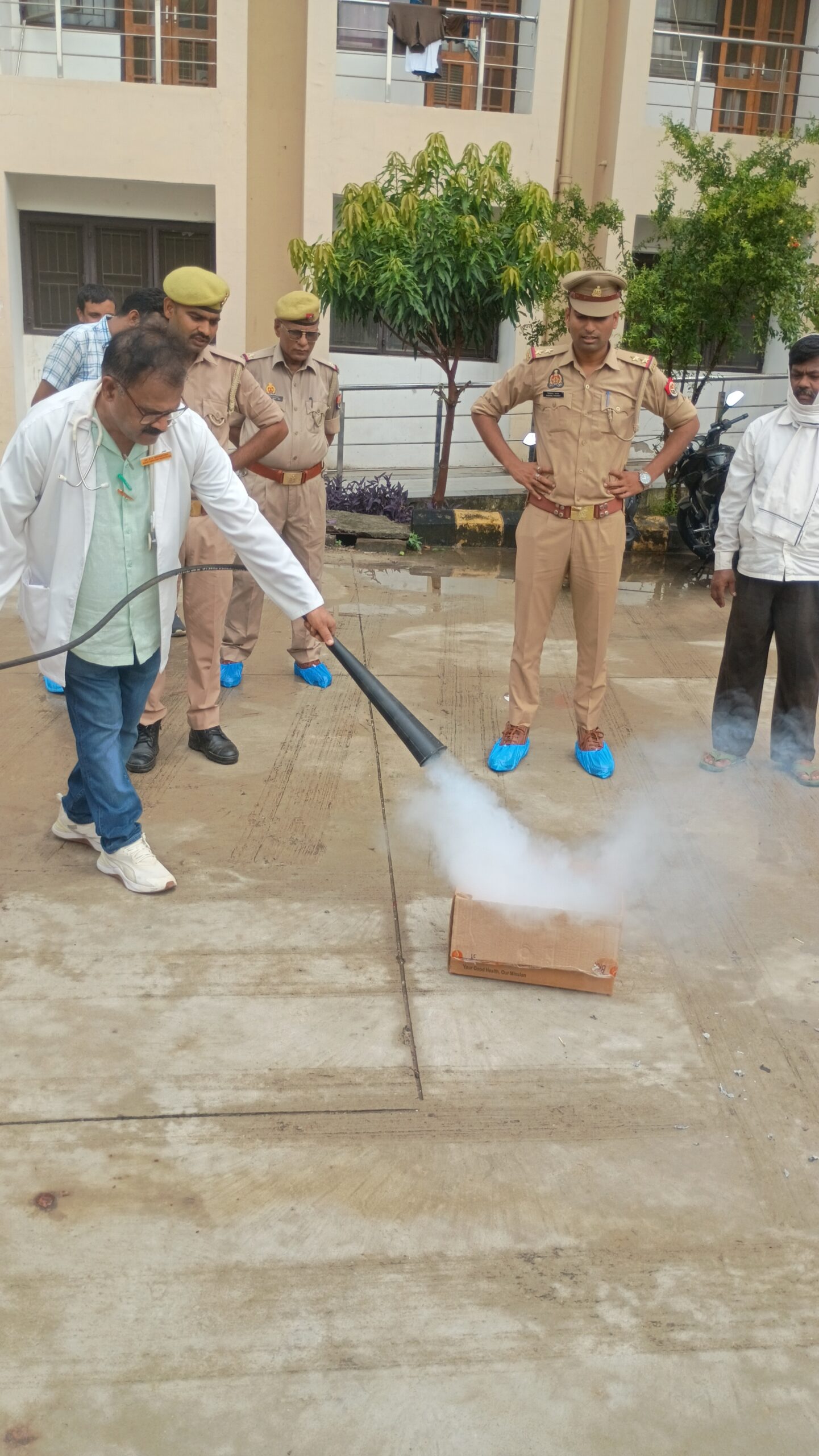up-deoria-fire-safety-training