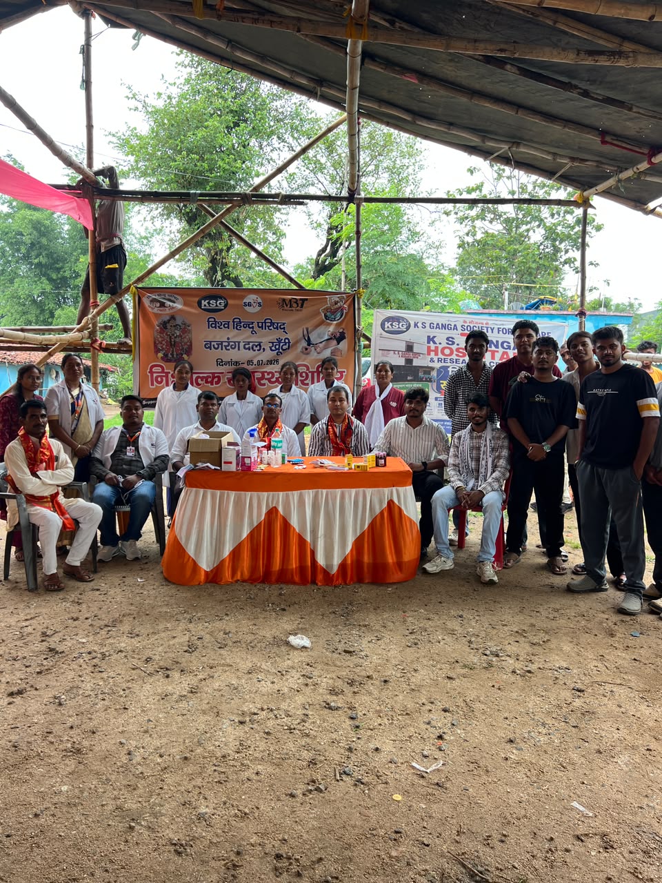 jh-over-120-patients-examined-at-vhp-health-camp-