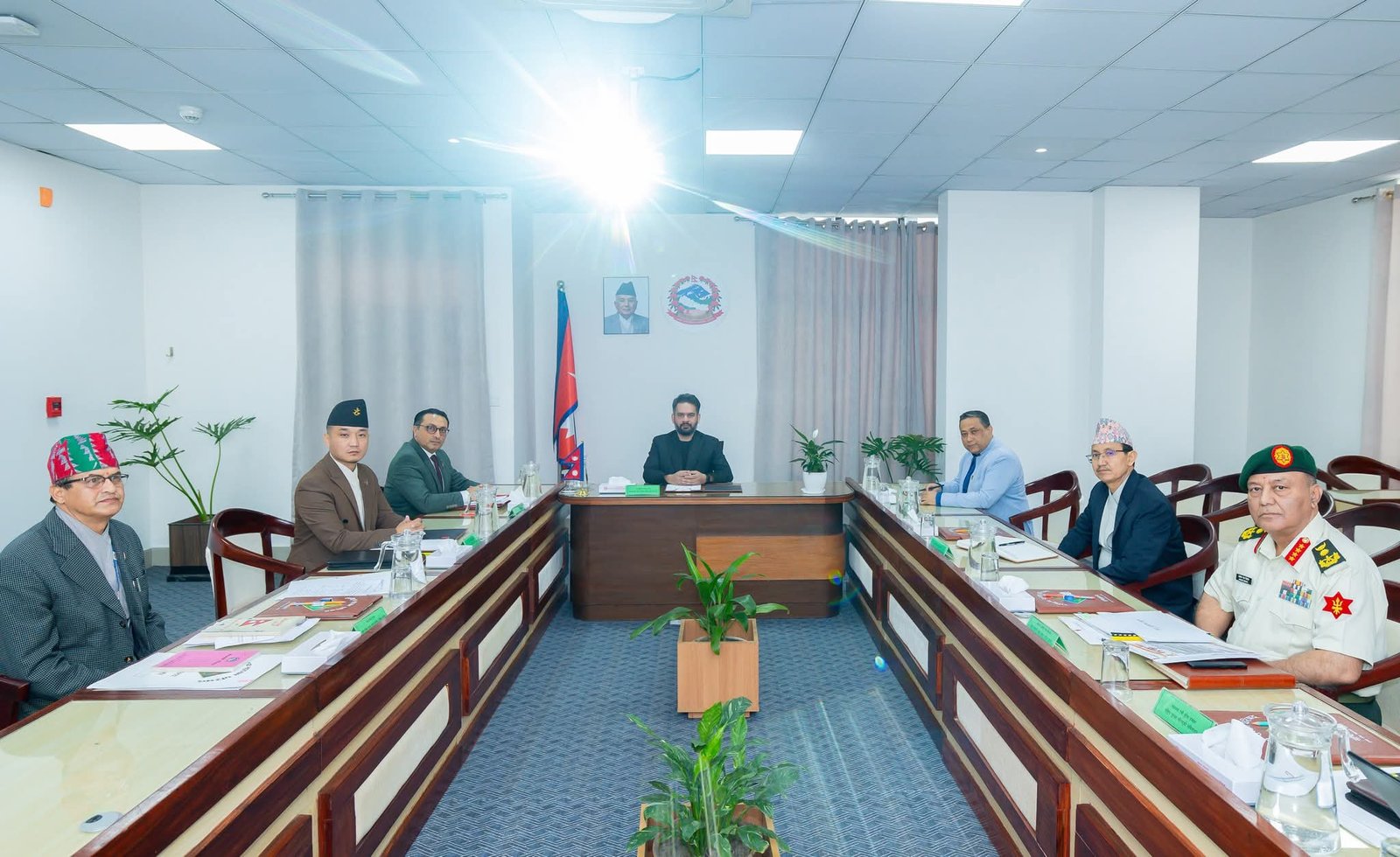 nepal-pm-security-council-meet
