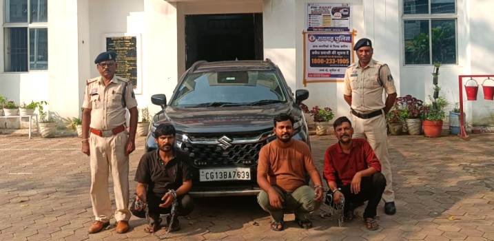 police-arrested-three-criminal-raigarh