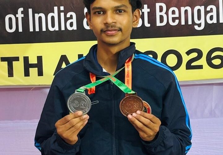 ईस्ट जोन शूटिंग चैंपियनशिप में खूंटी के निशानेबाजों ने जीते तीन पदक