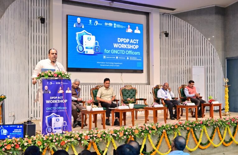 दिल्ली के आईटी मंत्री ने नागरिकों के निजी डेटा की सुरक्षा पर दिया जोर