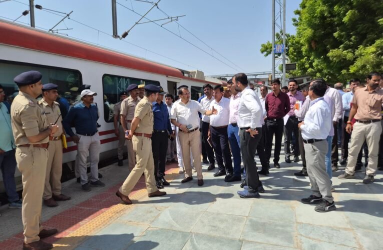 रामदेवरा मेले की तैयारियों का डीआरएम ने लिया जायजा