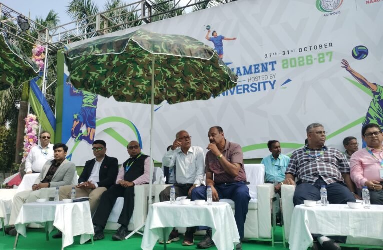 पूर्व क्षेत्रीय अंतर विश्वविद्यालय पुरुष वॉलीबॉल प्रतियोगिता का आगाज