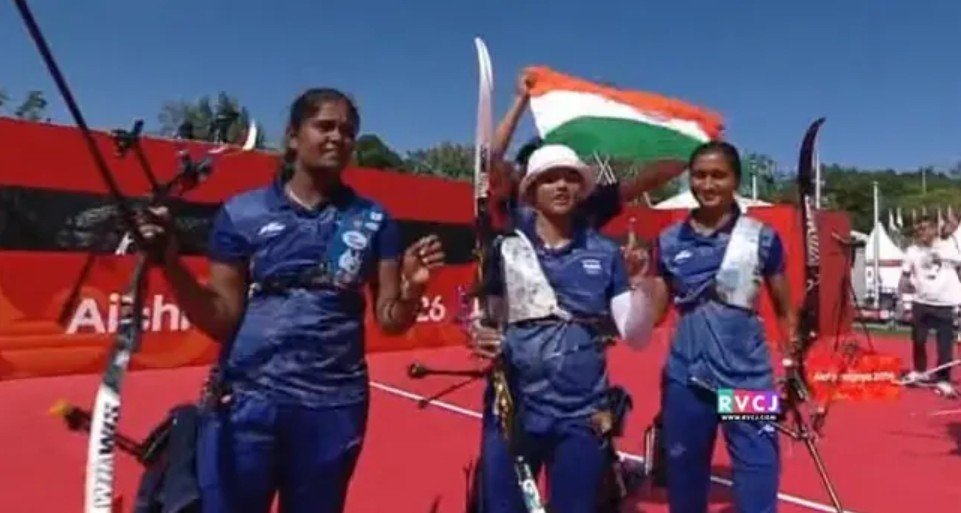 sports-archery-india-women-recurve-team-asian-game